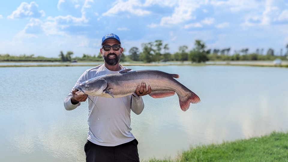 Fishing at Steve’s Farm