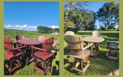 Rain or shine, our outdoor furniture stands strong