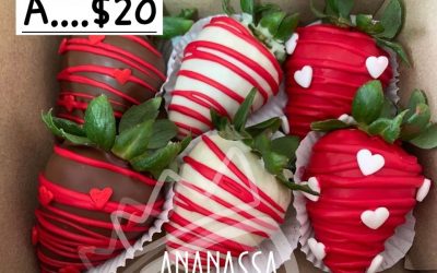 Chocolate Covered Strawberries for Valentines