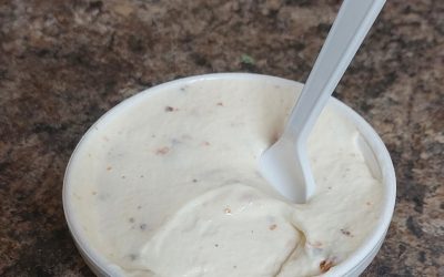 Fresh Butterfingers Ice Cream