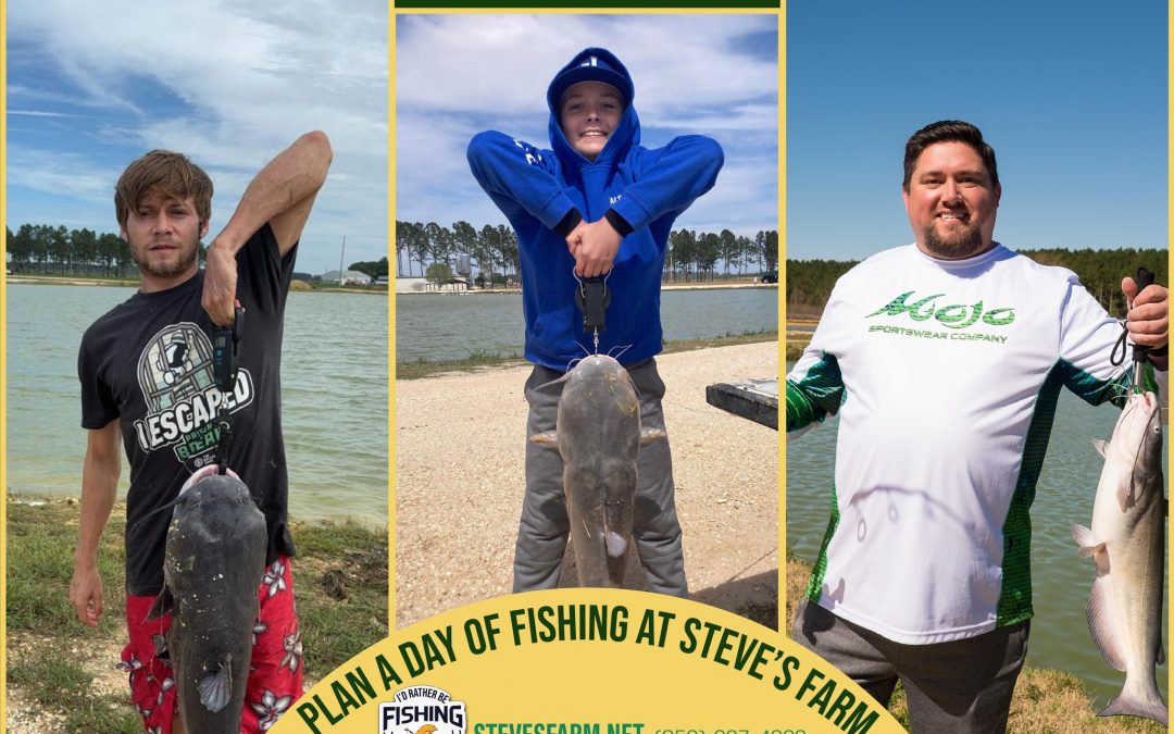 Steve’s Farm for a fun day of fishing