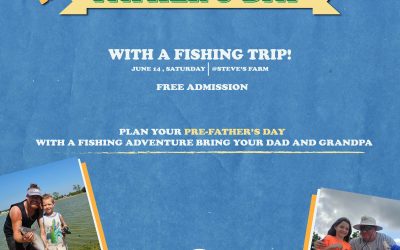 Treat Dad to a fun-filled fishing day this Saturday, June 14!
